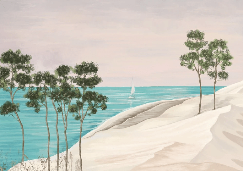 Papier peint panoramique – Dune du Pilat, XXL, tendance