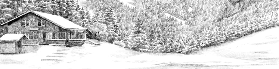 Papier peint montagne Suisse - Dent d'Oche - Muralconcept