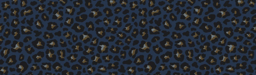 Papier peint toilette design léopard - Muralconcept