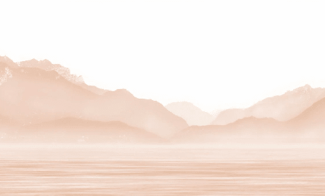 Papier peint Annecy et son lac paisible terracotta - Muralconcept