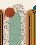 Tapete im trendigen Pop-Art-Design