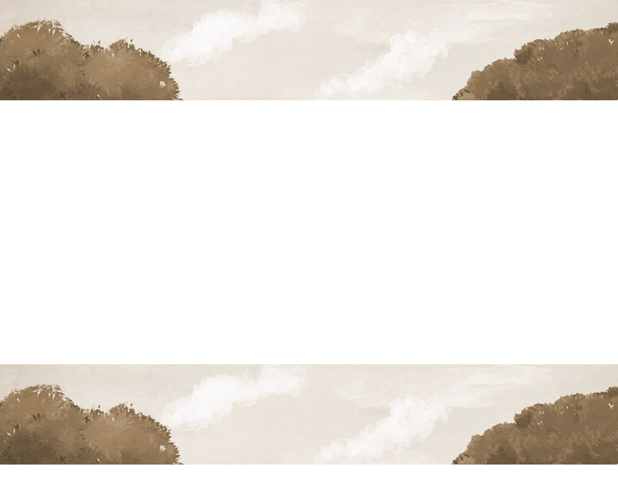 Tapete „Spaziergang in den Calanques“ monochrom