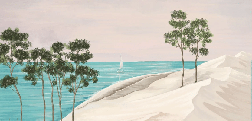 Papier peint panoramique – Dune du Pilat - Muralconcept