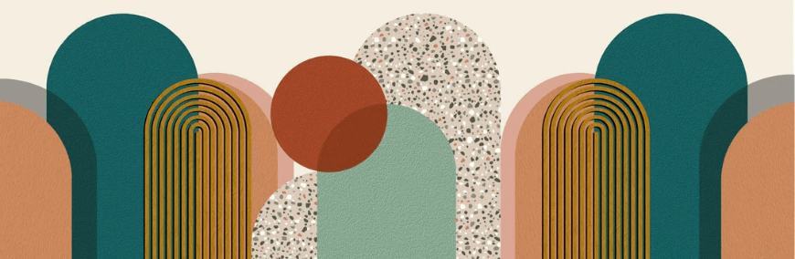 Tapete im trendigen Pop-Art-Design