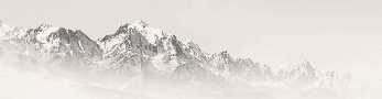 Papier peint Mont Blanc dans la brume sépia - Muralconcept