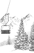 Papier peint immersion Alpine - Muralconcept