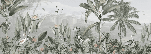 Papier peint mirage tropical - Muralconcept