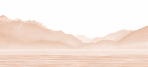 Papier peint Annecy et son lac paisible terracotta - Muralconcept