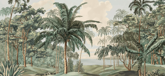 Papier peint paysage Célèbes, XXL, tendance