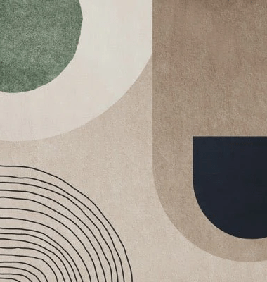 Papier peint arche esquisse géométrique, XXL, tendance