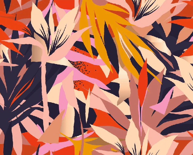 Papier peint fragrance pop - Muralconcept