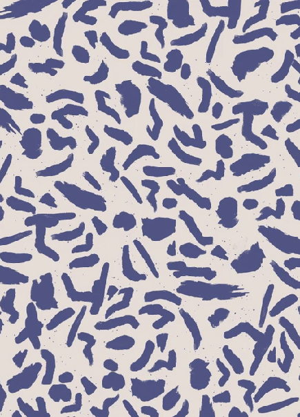 Papier peint artistic form bleu, XXL, tendance