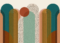 Tapete Art Pop Deco Grafik Trend