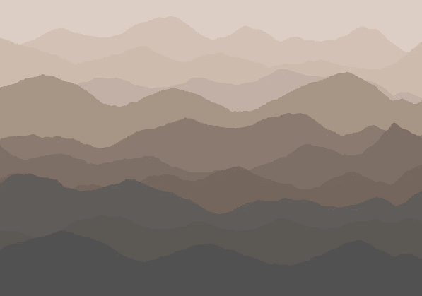 Papier peint panoramique dunes terracotta - Muralconcept