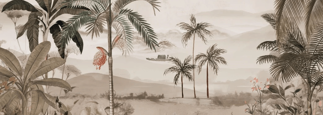 Art of the jungle wallpaper, XXL, tendance