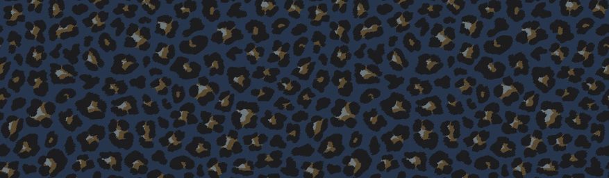 Papier peint toilette design léopard - Muralconcept