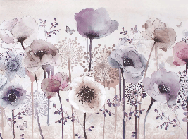 Tapete Fleur Parme