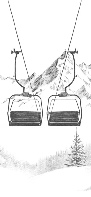 Papier peint immersion Alpine - Muralconcept