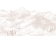 Papier peint panoramique Aravis beige - Muralconcept