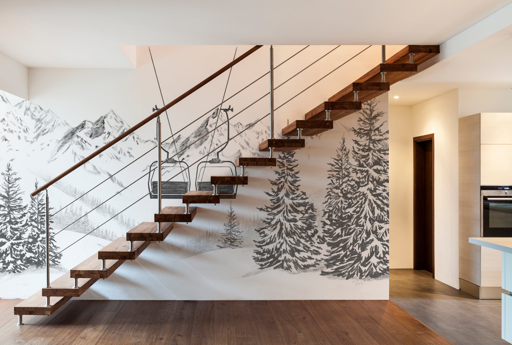 Papier peint immersion Alpine, XXL, tendance