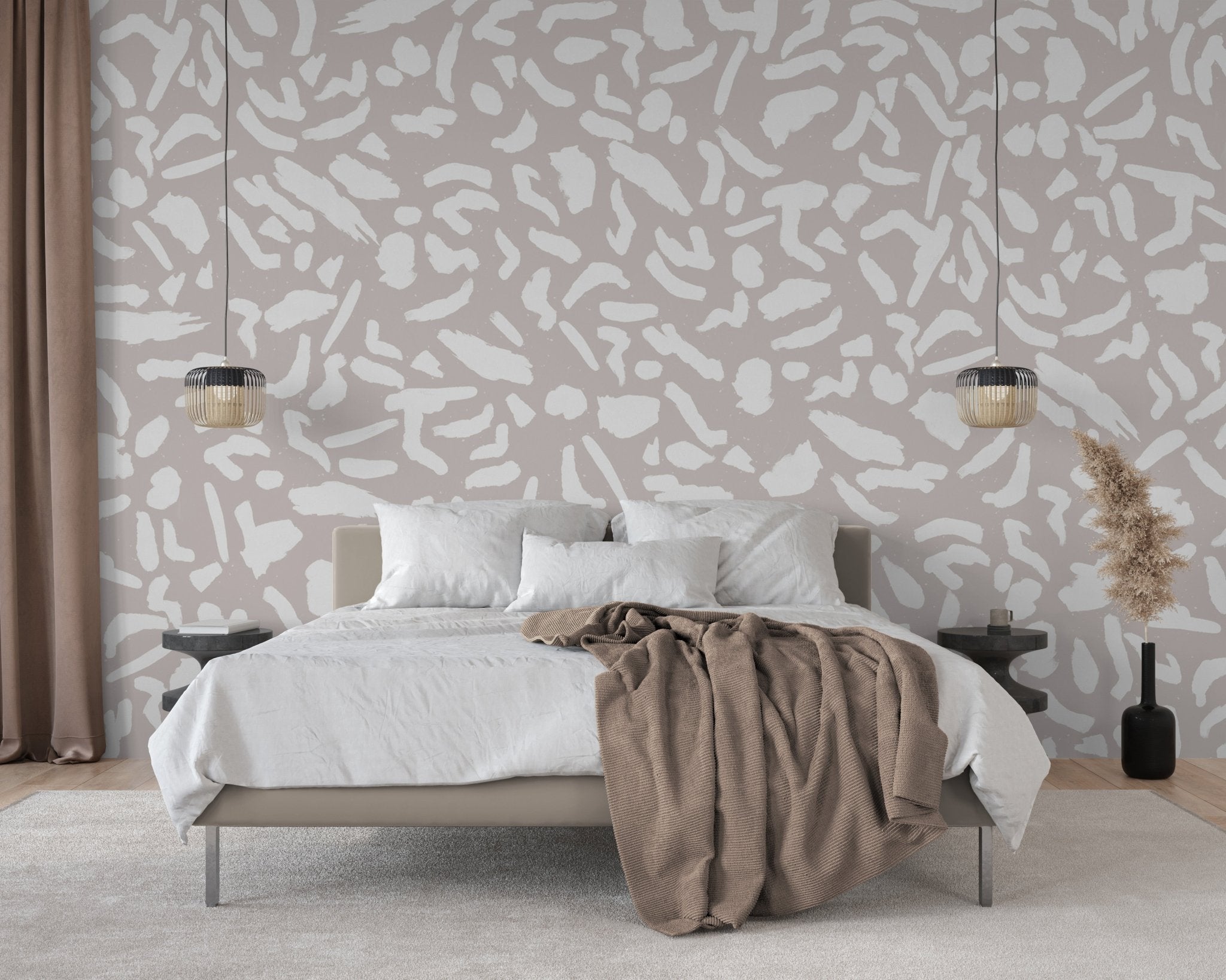 Papier peint artistic form sable, mural concept, tendance