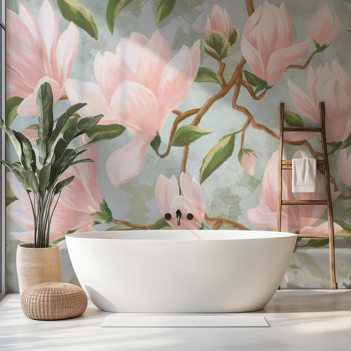 Tapete Magnolienblüte