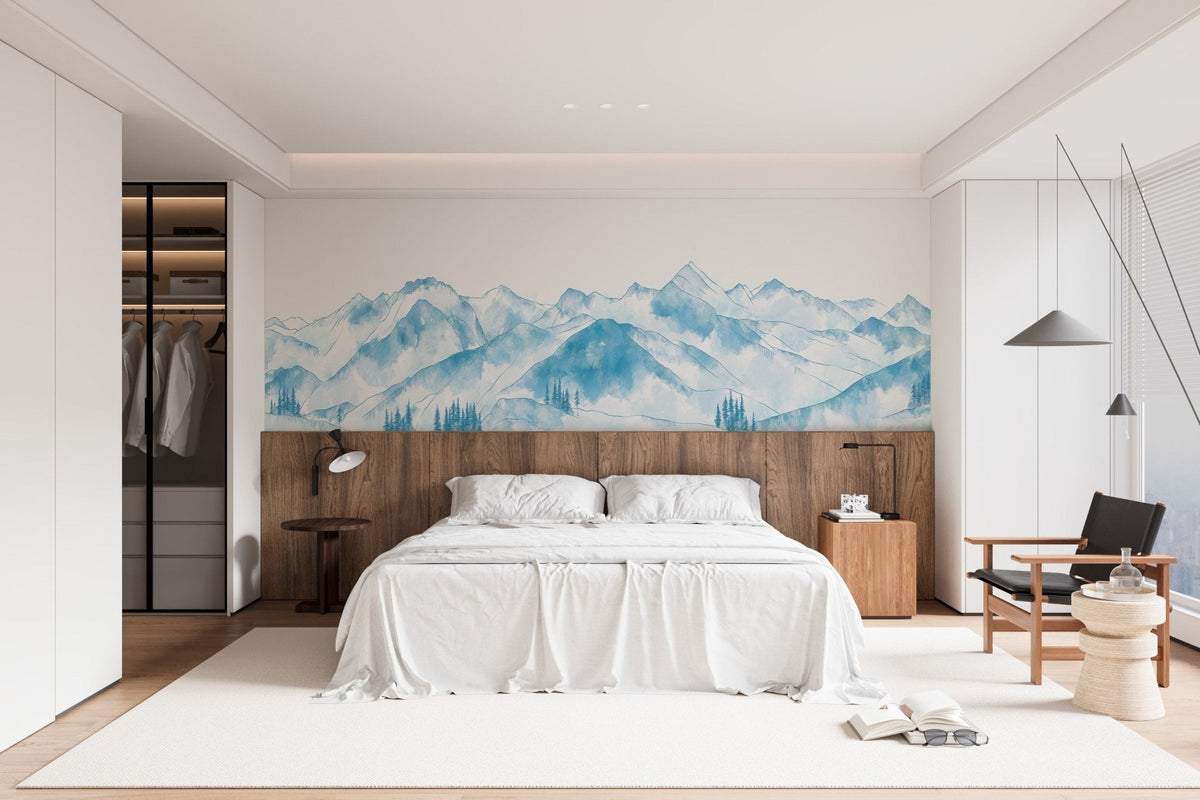 Tapete Bergkette Aravis himmlisch