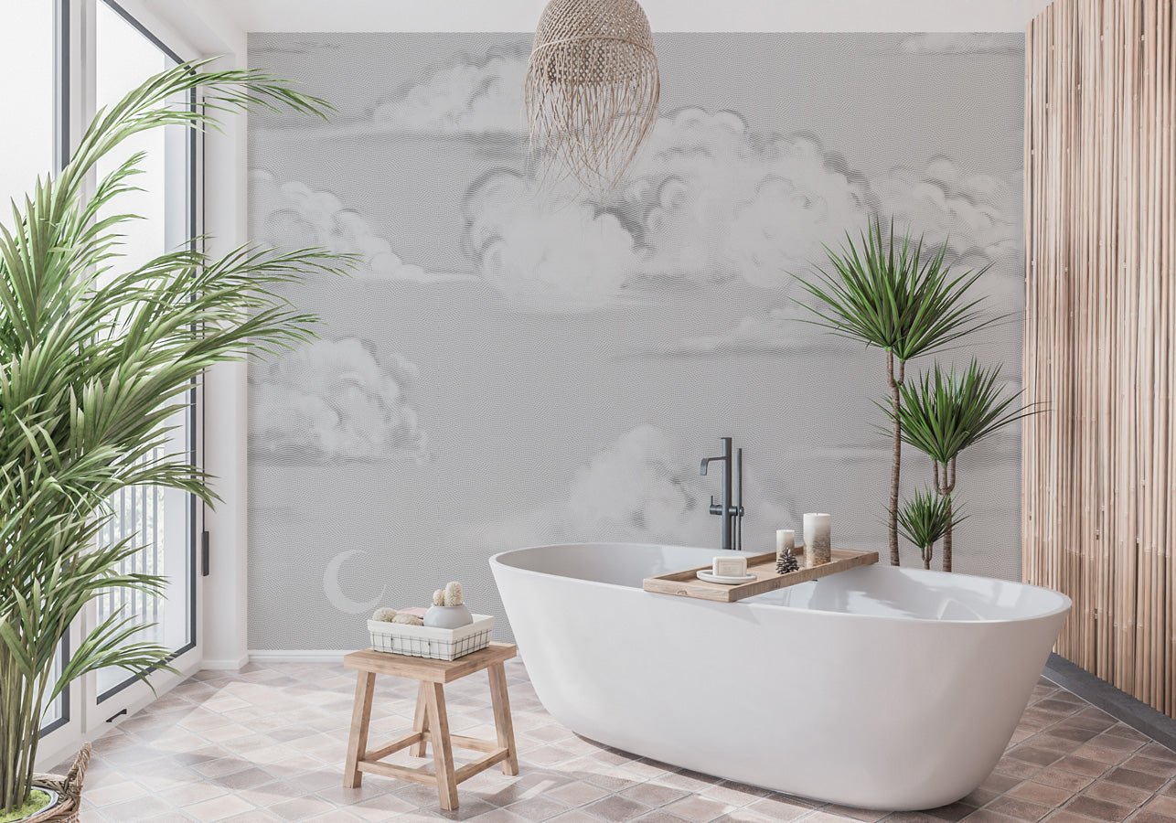 Papier peint panoramique nuage - papier peint sur mesure francais - muralconcept