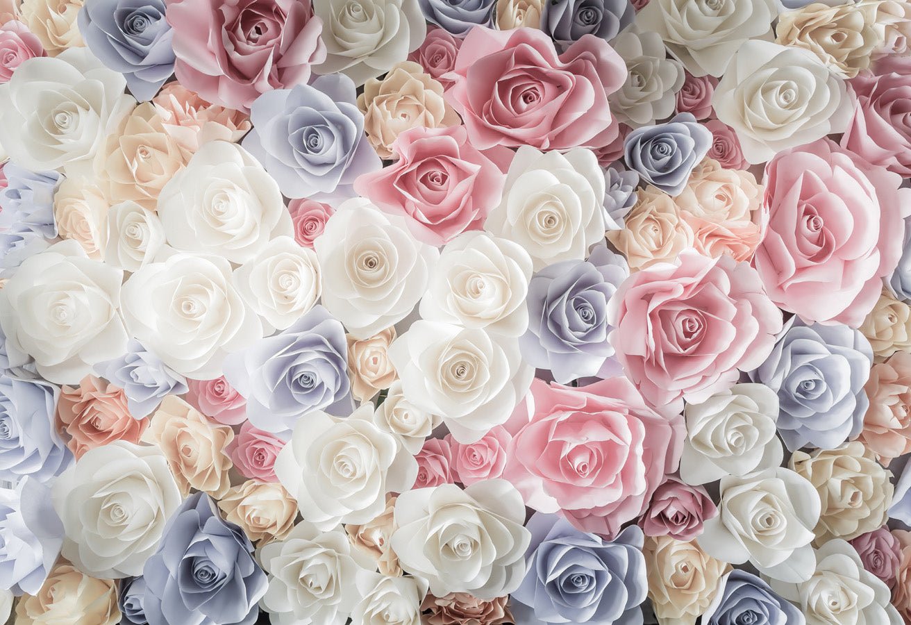 Papier peint Bouquet de Rose, mural concept, tendance