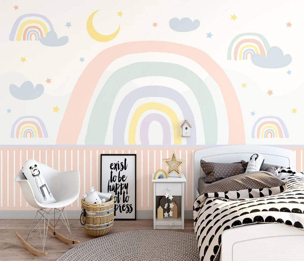 Ciel Rainbow Schlafzimmer Tapete