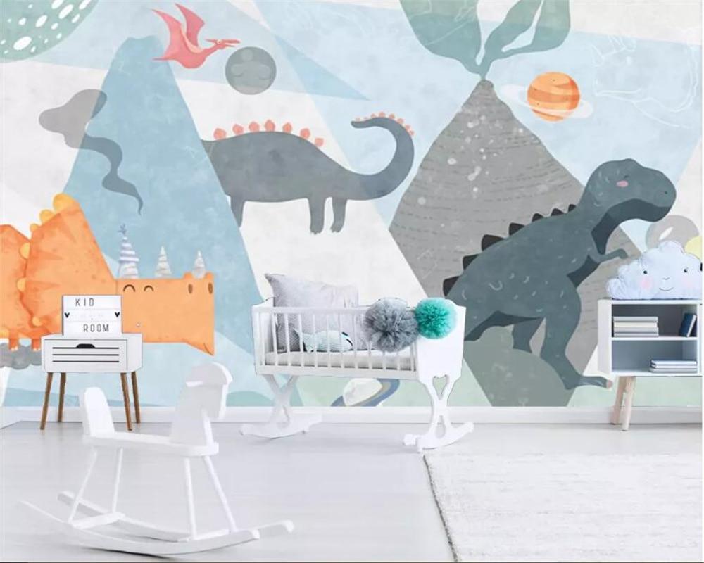 Minimalistische Dinosaurier Tapete