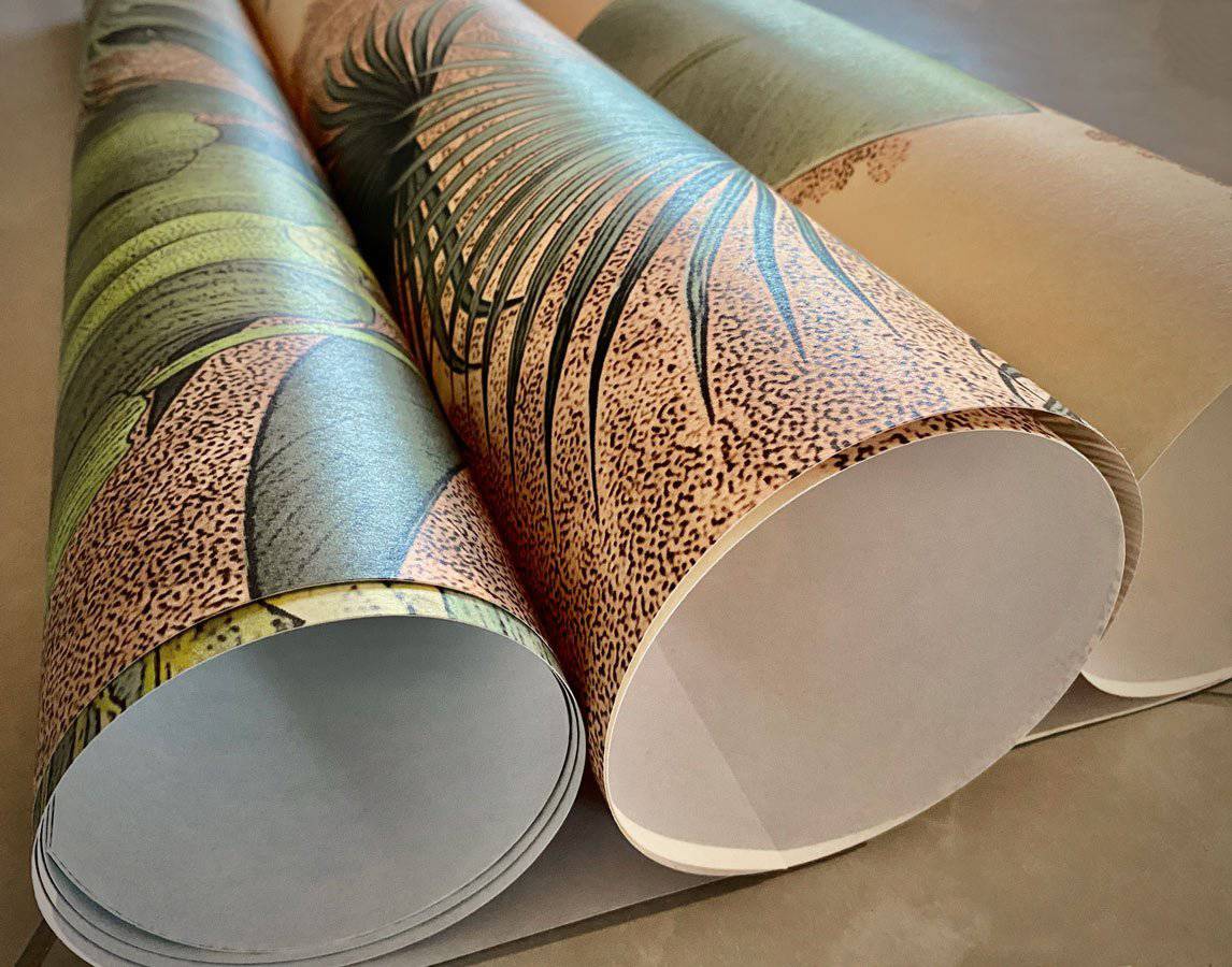 Papier peint Jungle tendance indonésia - papier peint sur mesure francais - muralconcept