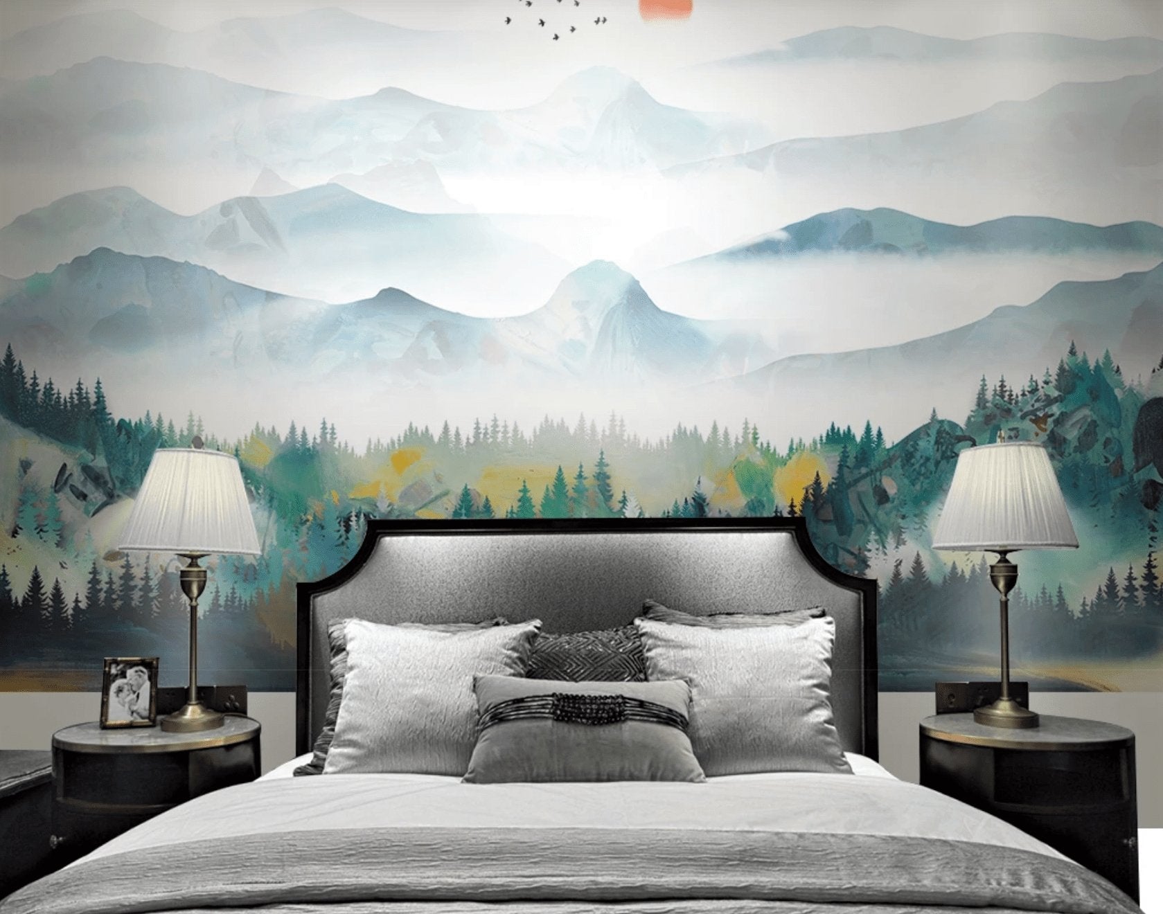 Papier peint Mountain & Scandinave - papier peint sur mesure francais - muralconcept