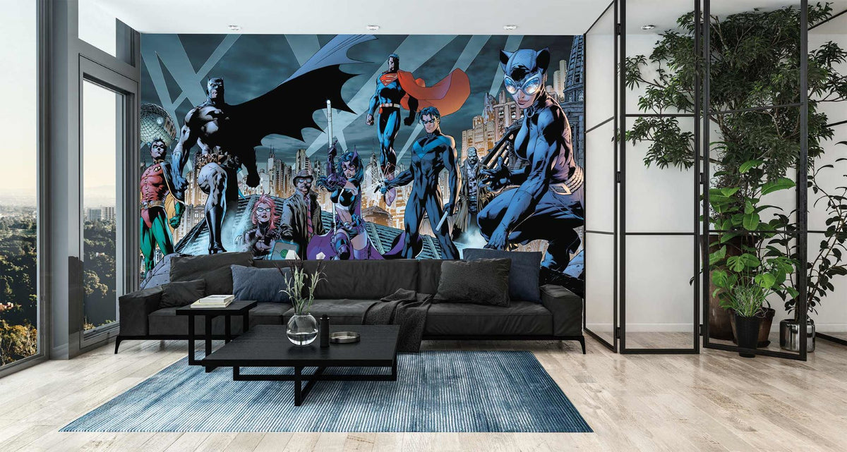 Panoramische Tapete Bd Super Hero Justice League