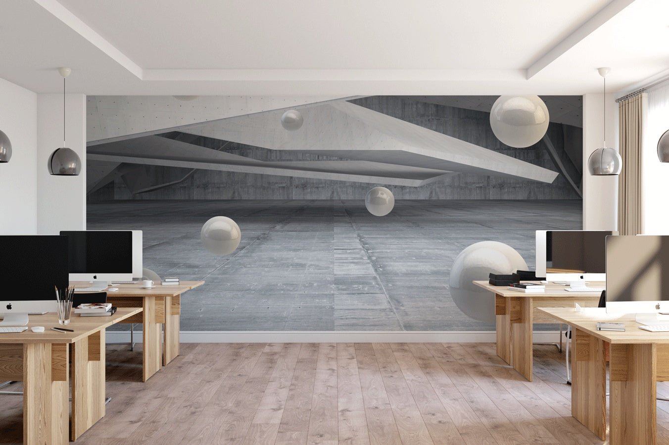 Papier peint architecture industriel - Muralconceptpapier_peint_sur_mesure