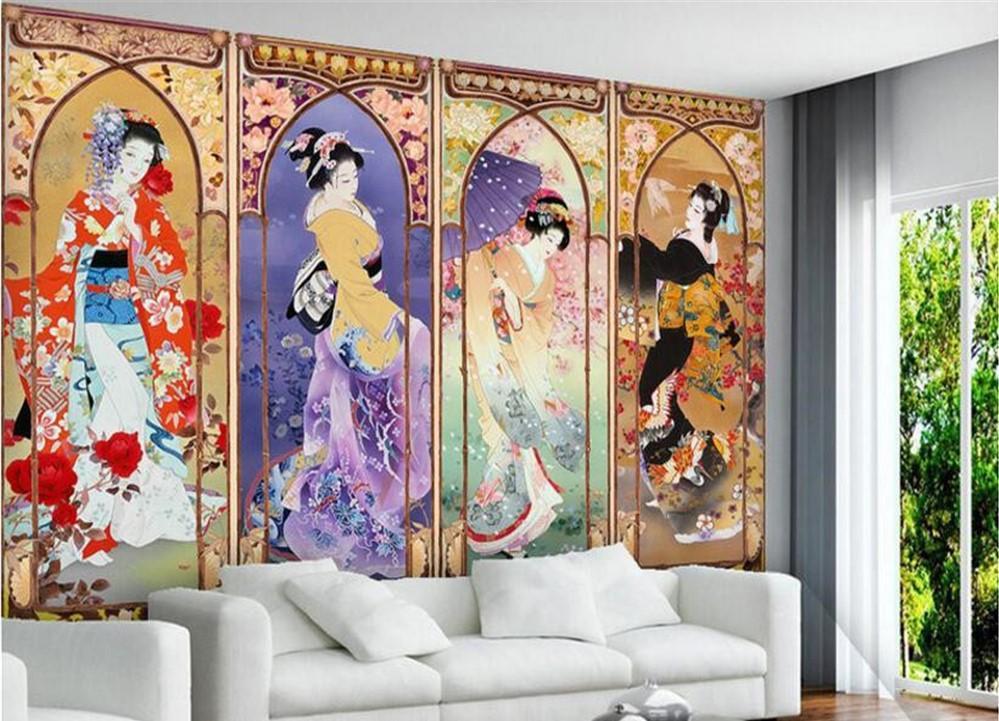 Papier peint Beauté Japonaise - papier peint sur mesure francais - muralconcept