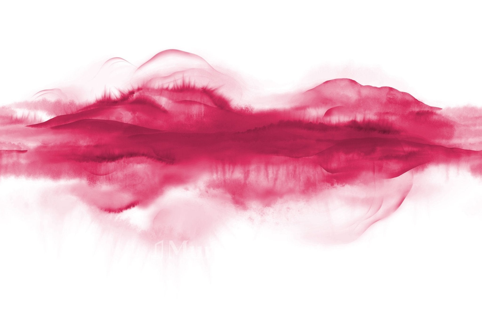 Papier peint panoramique encre - panoramique français