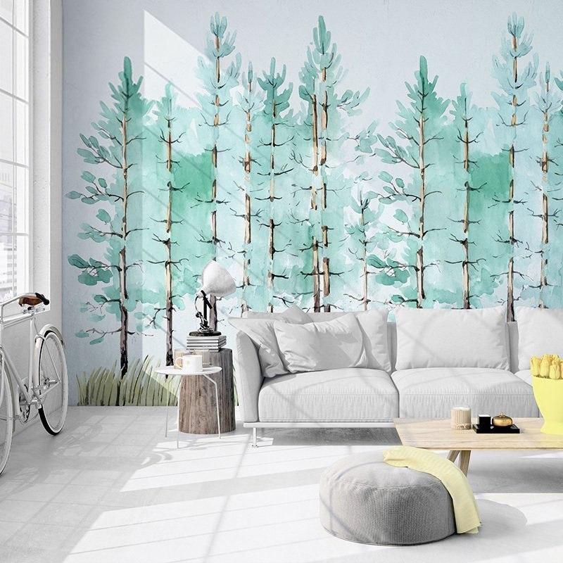 Papier peint Scandinave - papier peint sur mesure francais - muralconcept