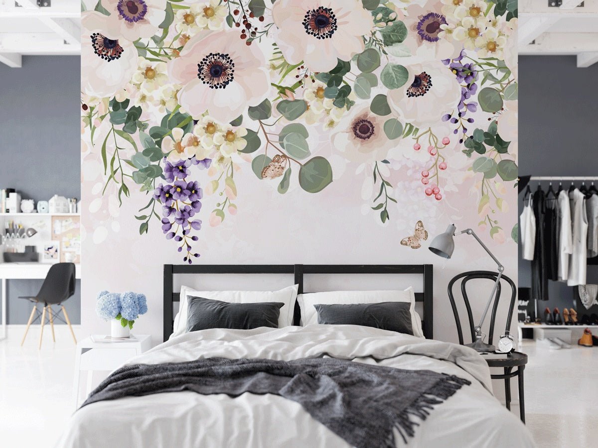 Provence Blumenwallpaper