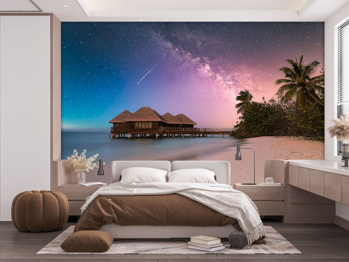 Fototapete paradiesischer Strand märchenhaft